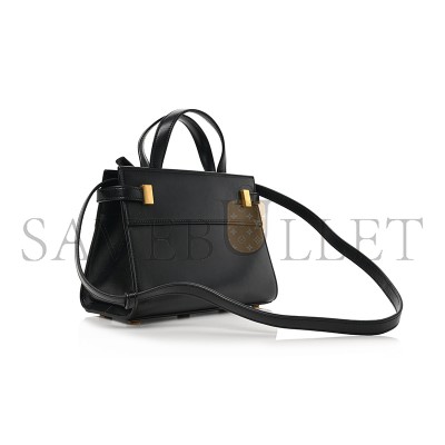 YSL MANHATTAN NANO TOTE BLACK IN SMOOTH LEATHER 5937411344052 (21*16*9cm)