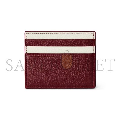 GUCCI BI-COLOR CARD CASE WITH GUCCI LOGO ‎‎817043AAEGG6247 (10*8cm)