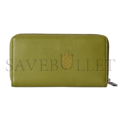 GUCCI LEATHER WALLET ‎‎817044AAEGG3743 (19*10.5*2.5cm)