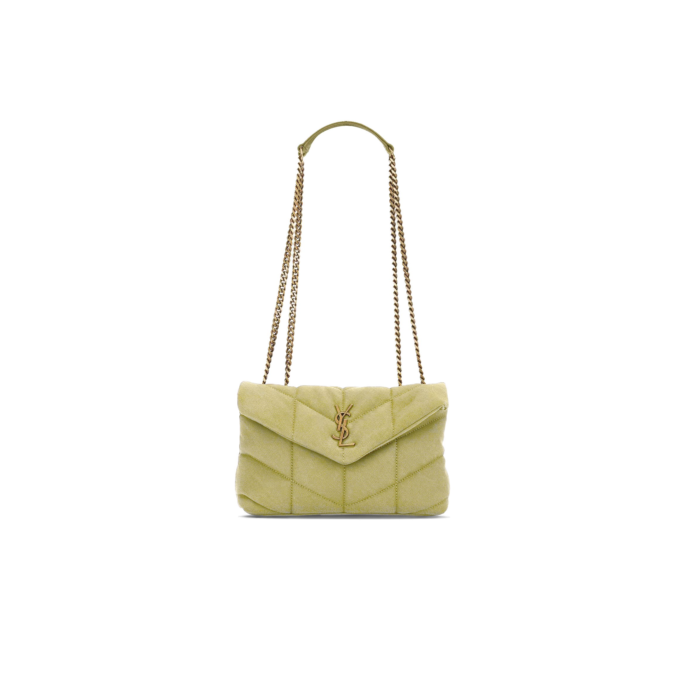 YSL TOY PUFFER IN JERSEY 759337352260 (23*15.5*8.5cm)