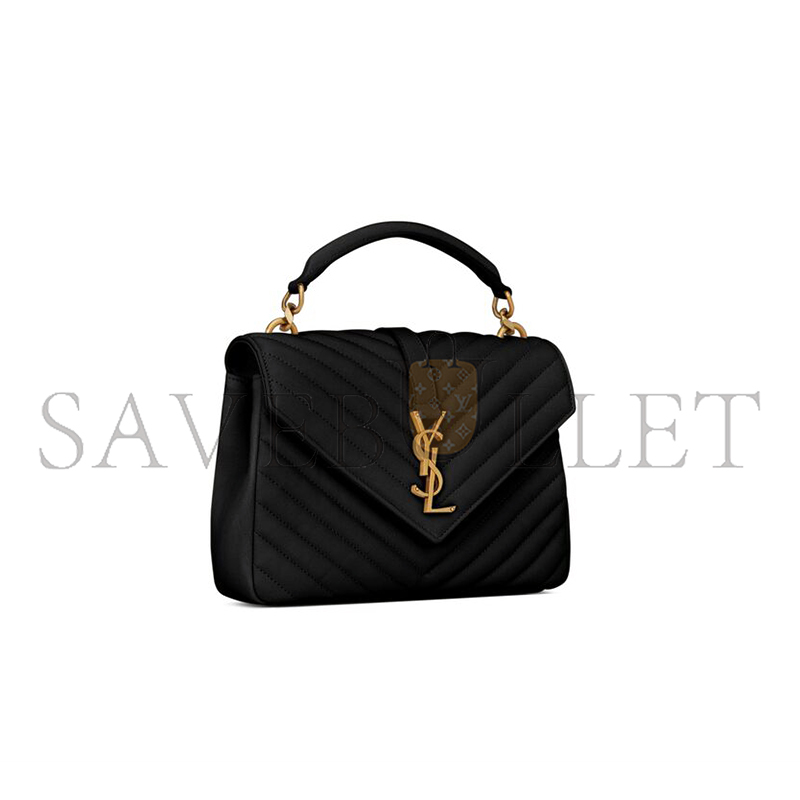 YSL COLLEGE MEDIUM IN QUILTED LEATHER 600279BRM071000 (24*17*6.5cm) YSL COLLEGE MEDIUM IN QUILTED LEATHER 600279BRM071000 (24*17*6.5cm)