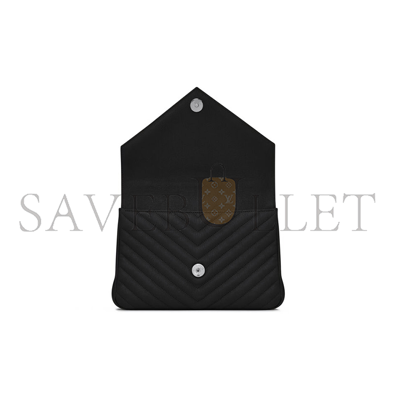 YSL COLLEGE MEDIUM IN QUILTED LEATHER 600279BRM081000 (24*17*6.5cm) YSL COLLEGE MEDIUM IN QUILTED LEATHER 600279BRM081000 (24*17*6.5cm)
