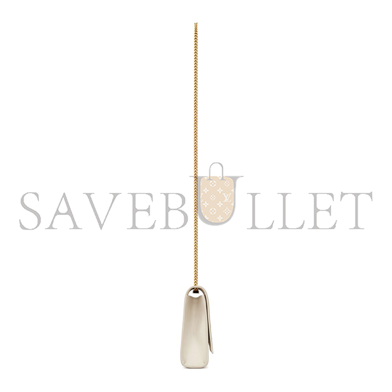 YSL KATE MEDIUM IN GRAIN DE POUDRE EMBOSSED LEATHER 364021BOW0J9207 (24*14.5*5.5cm)