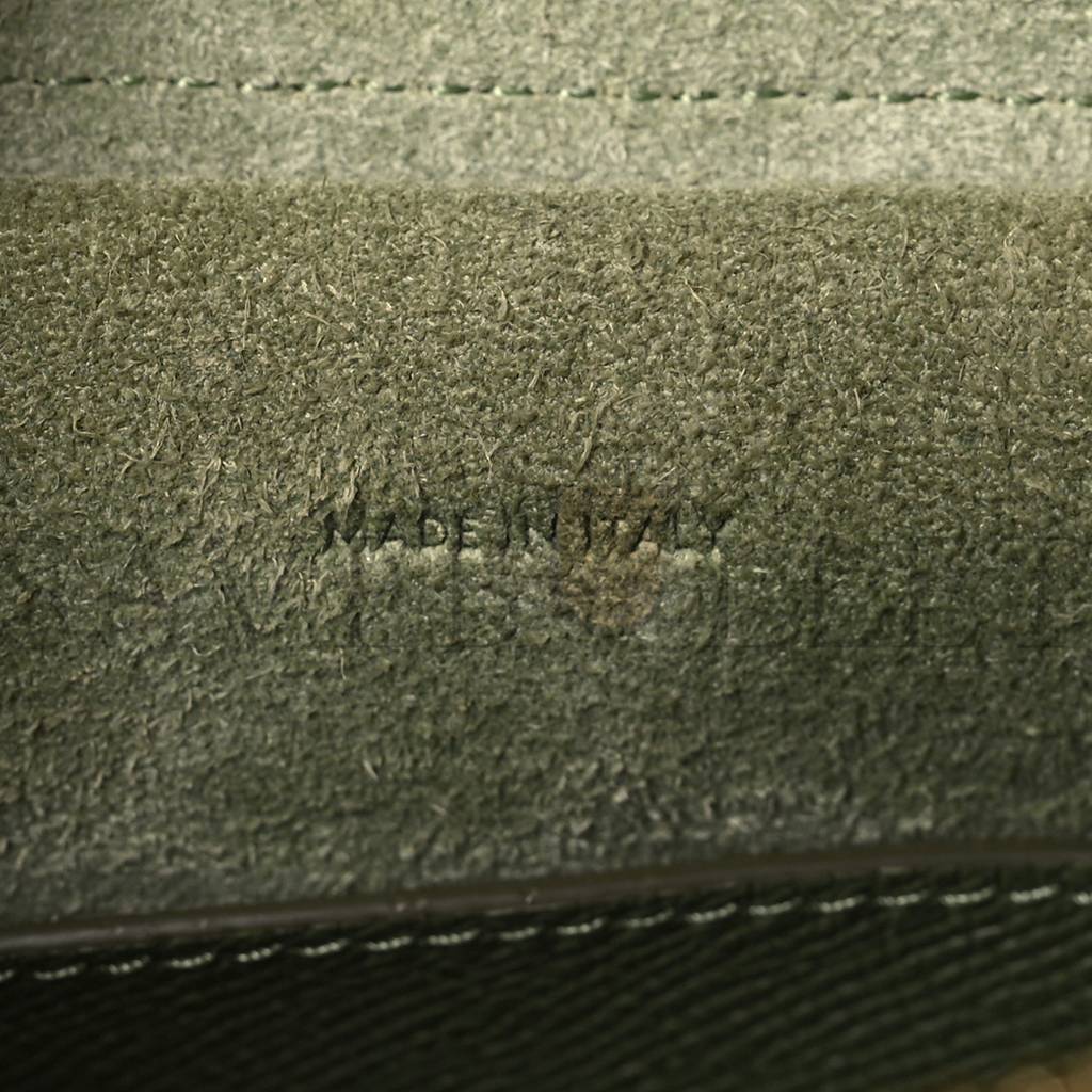 CELINE GRAINED CALFSKIN MICRO BELT BAG ARMY GREEN (23*22*13cm) CELINE GRAINED CALFSKIN MICRO BELT BAG ARMY GREEN (23*22*13cm)